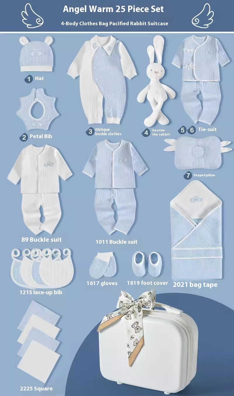 Luxury Baby Gift Box – Royal Cotton Newborn Clothing & Essentials Set