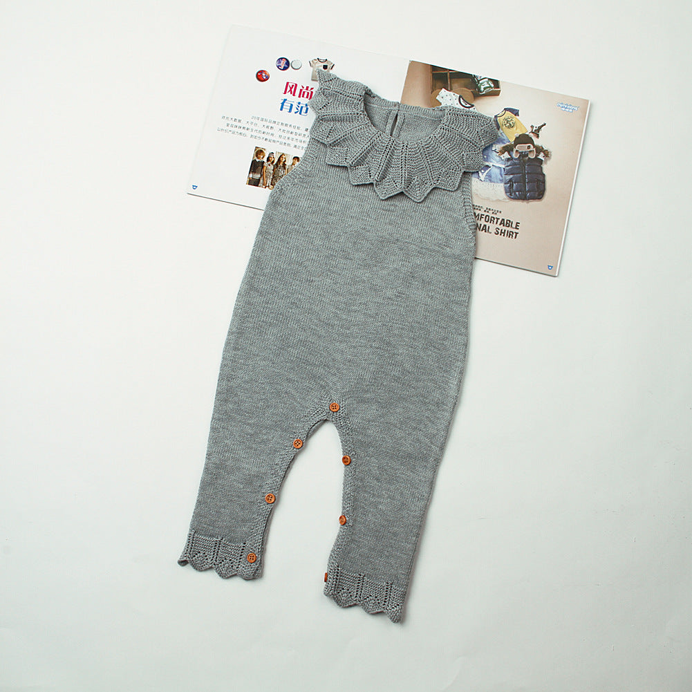 Baby Sleeveless Ruffle Romper – Cute & Comfortable Summer Outfit