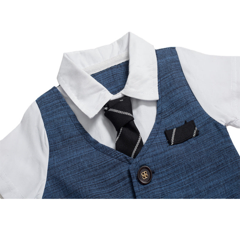 Baby Boy Jumpsuit, Gentleman