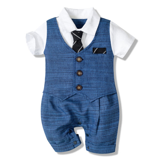 Baby Boy Jumpsuit, Gentleman