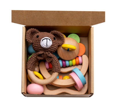 Baby Gift Box with Educational Toys, Teething Teethers