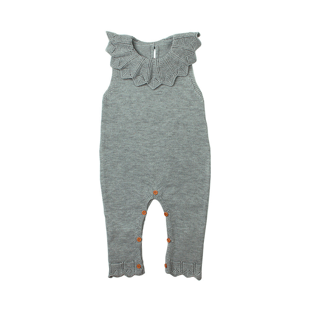 Baby Sleeveless Ruffle Romper – Cute & Comfortable Summer Outfit