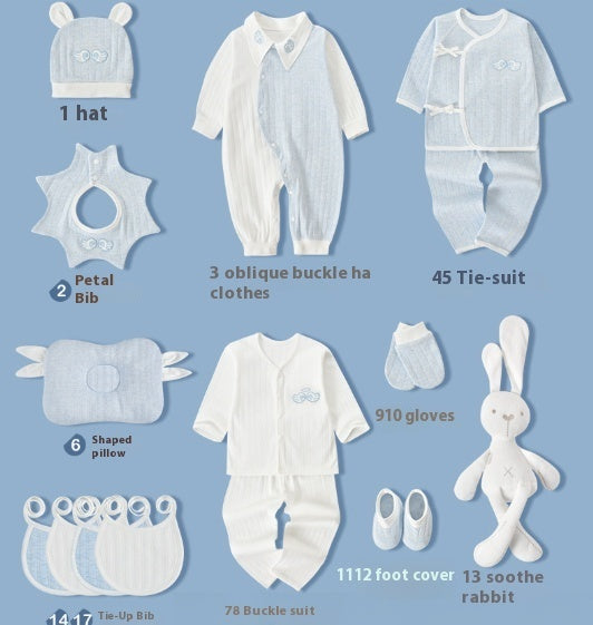 Luxury Baby Gift Box – Royal Cotton Newborn Clothing & Essentials Set
