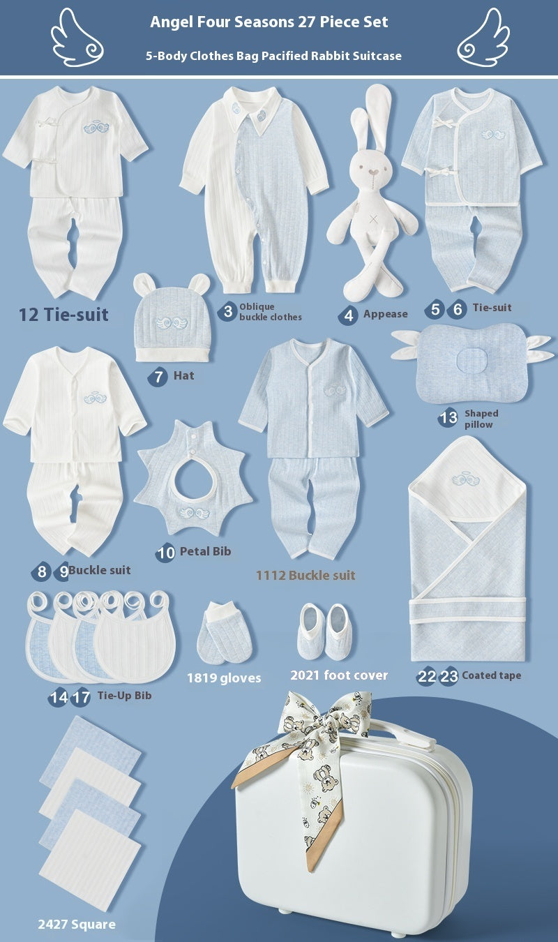 Luxury Baby Gift Box – Royal Cotton Newborn Clothing & Essentials Set