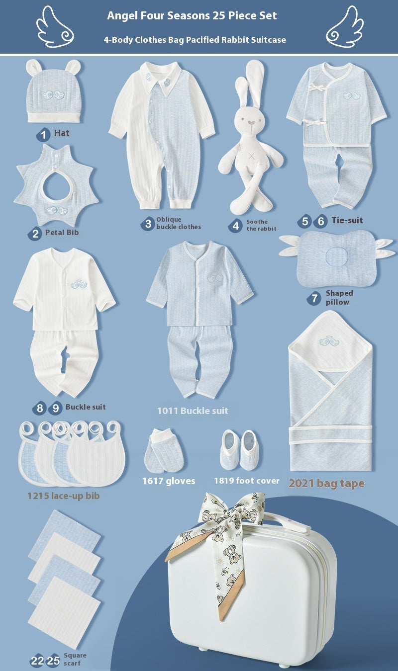 Luxury Baby Gift Box – Royal Cotton Newborn Clothing & Essentials Set