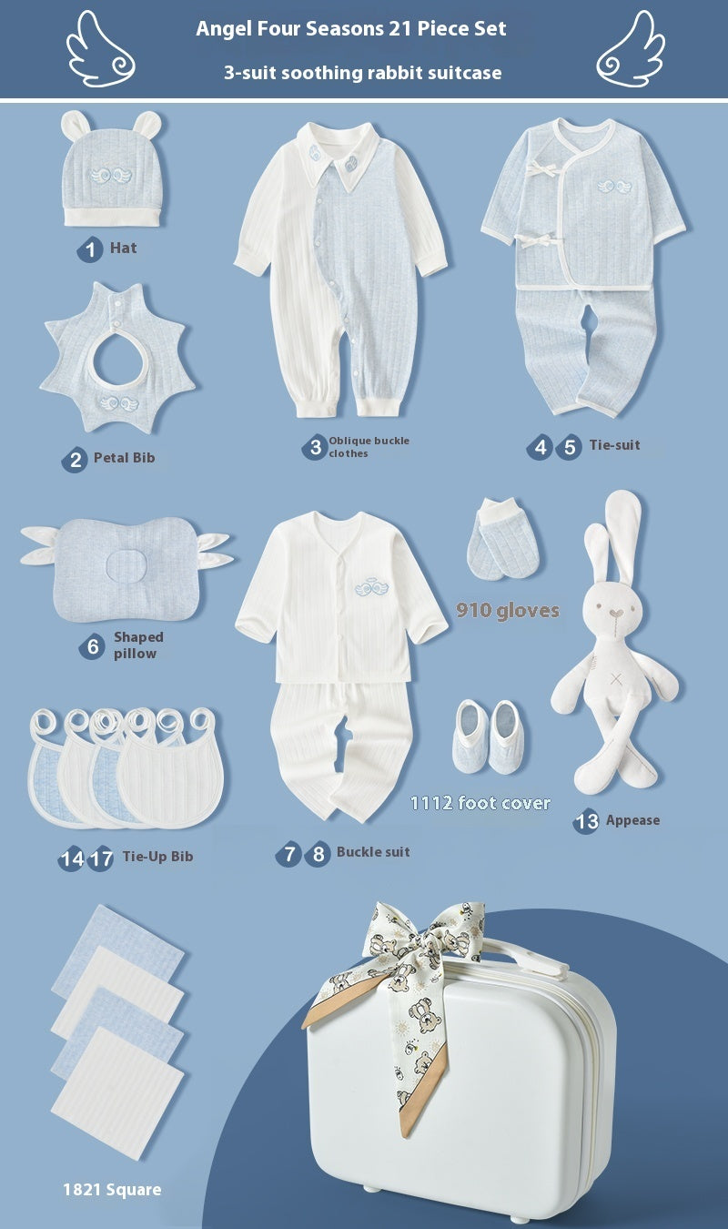 Luxury Baby Gift Box – Royal Cotton Newborn Clothing & Essentials Set