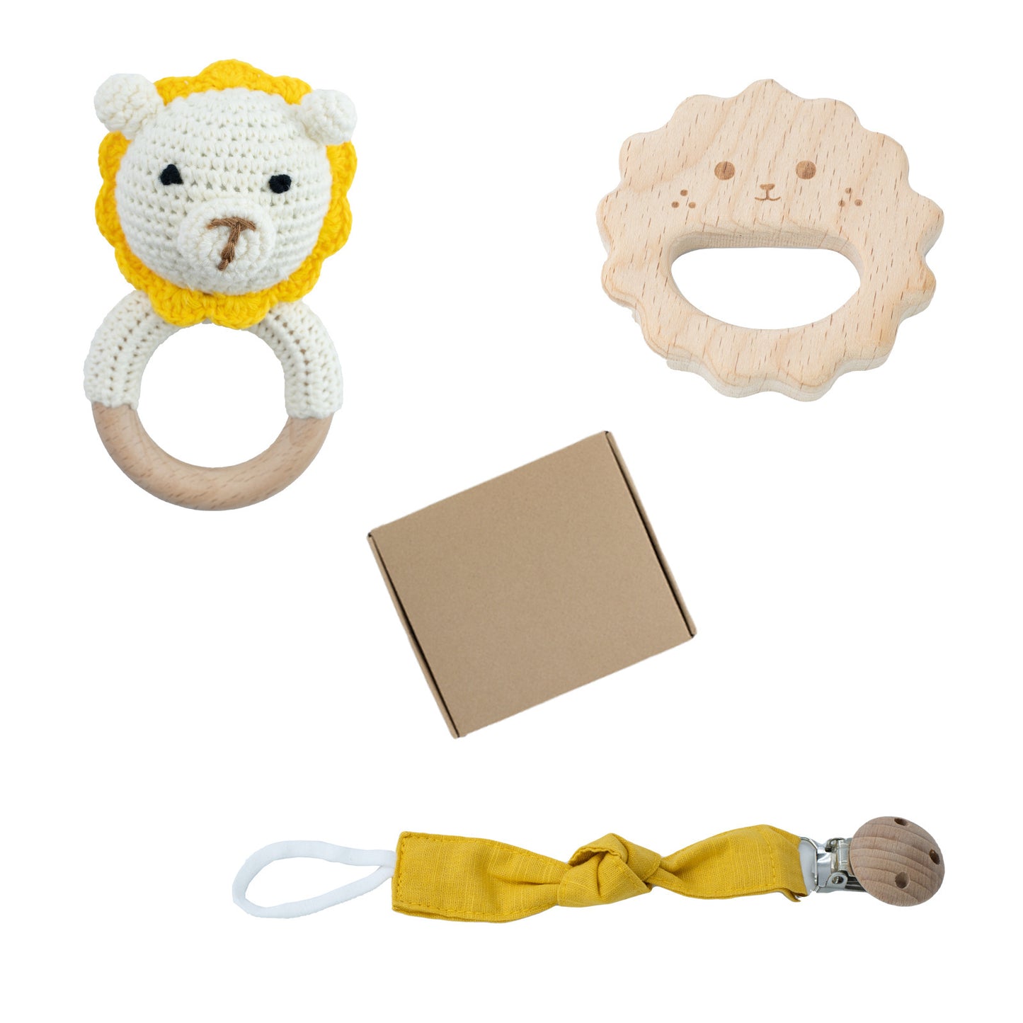 Baby Gift Box with Educational Toys, Teething Teethers